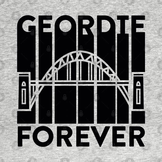 Geordie Forever | Newcastle Geordie Toon Army by Rixta Tees